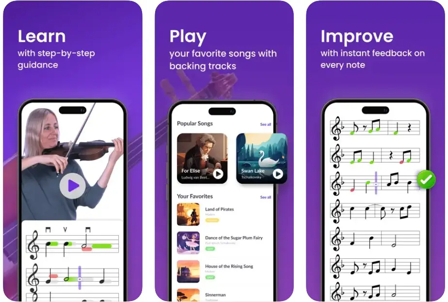 Best Violin Learning Apps 4