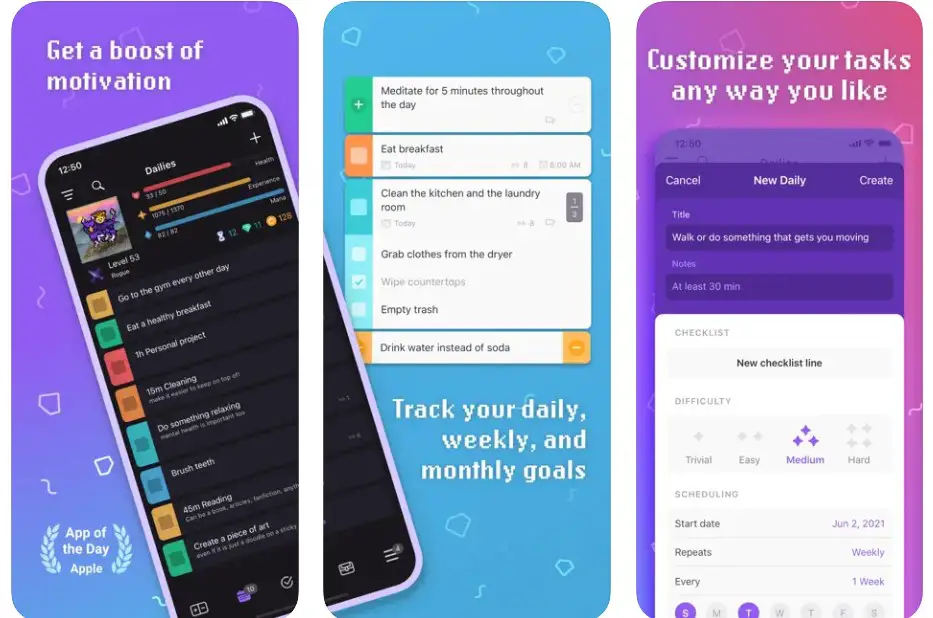 Gamifying Goals in the Best Life Planning Apps Landscape