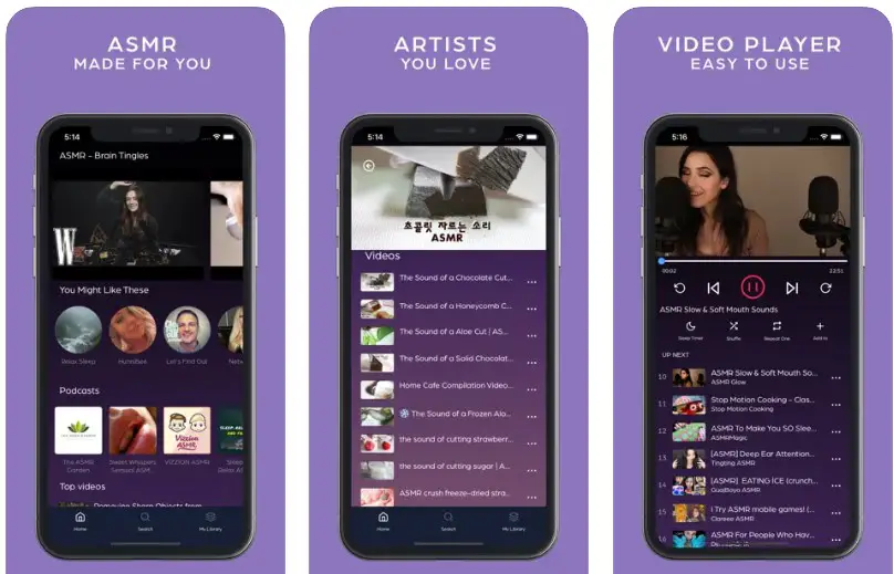 Searchable Serenity in the Best ASMR Apps