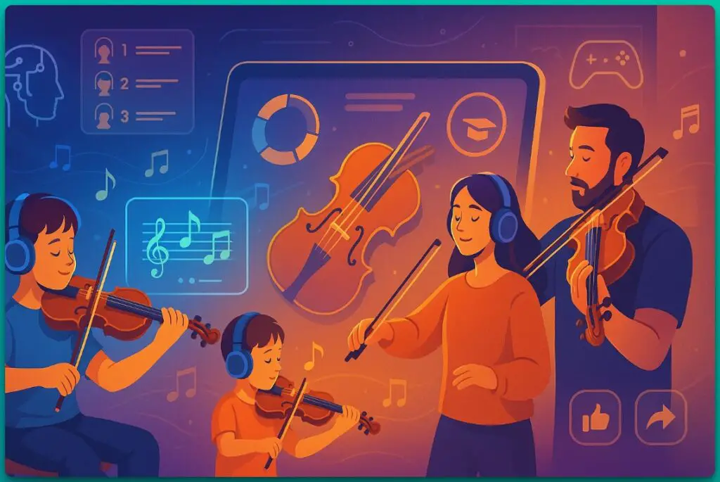 Trends in Violin Learning Apps