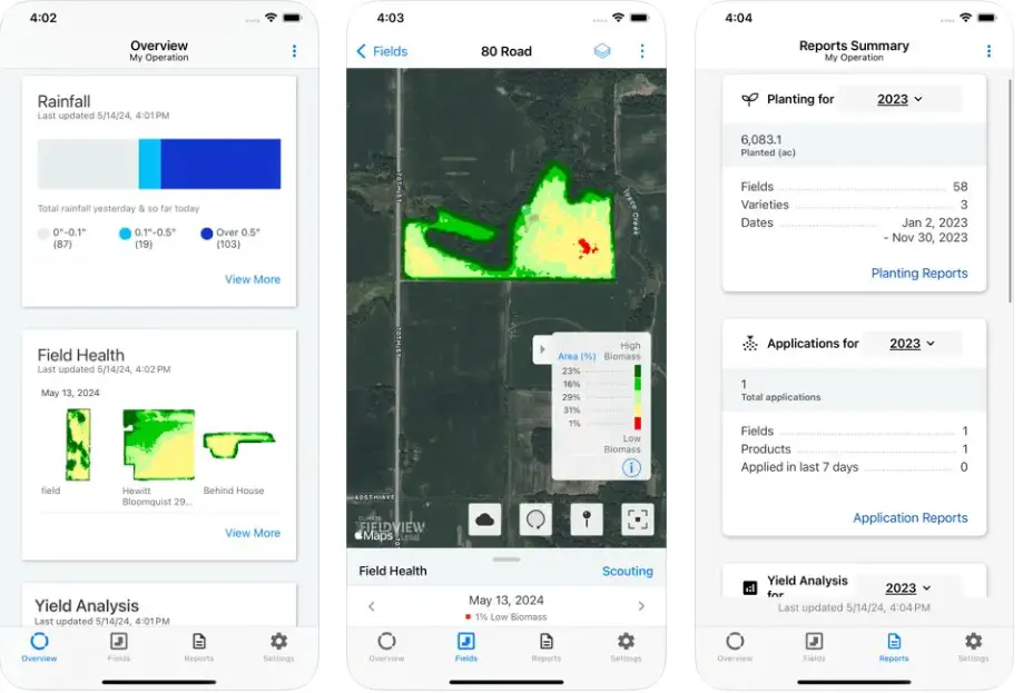 Visualization Leader in the Best Farming Apps
